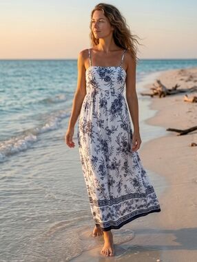 Soma Floral Bra Dress - M